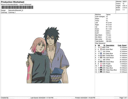 Sakura And Sasuke