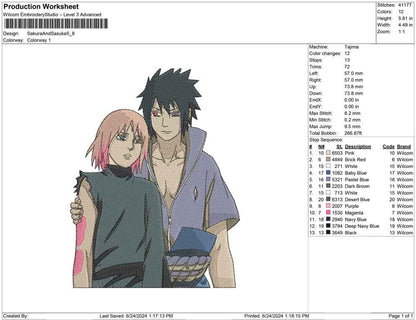 Sakura And Sasuke