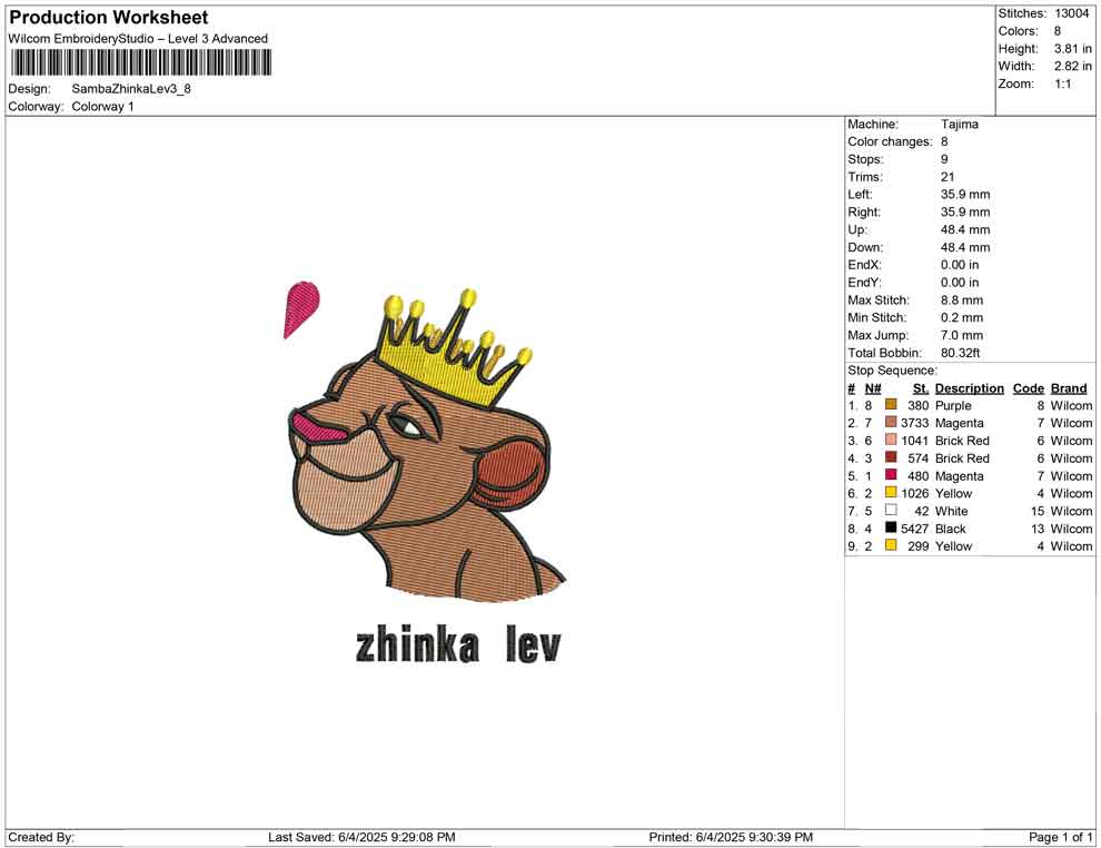 Samba Zhinka Lev