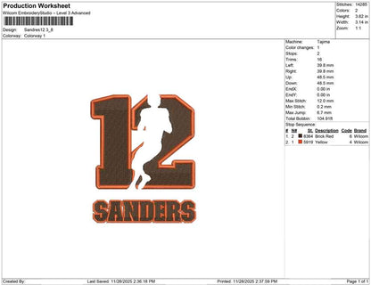 Sandres 12