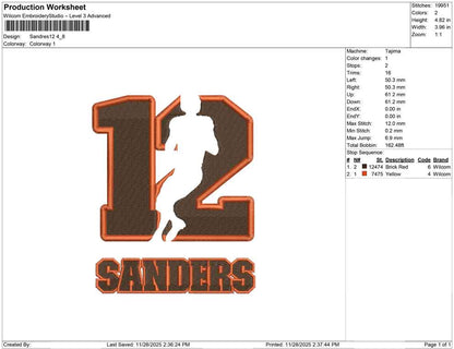 Sandres 12