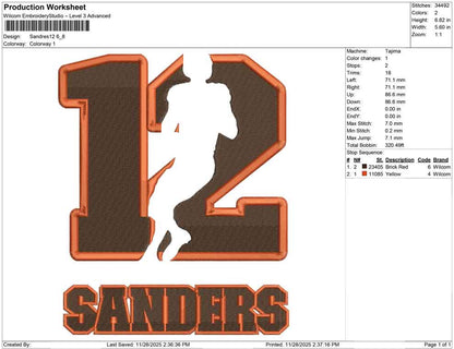 Sandres 12