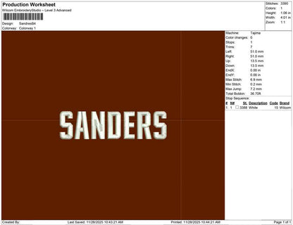 Sandres B