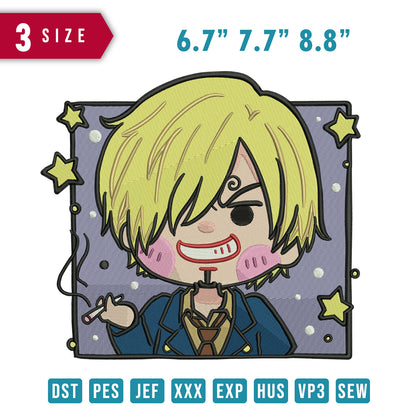 Sanji Chibi Smoking