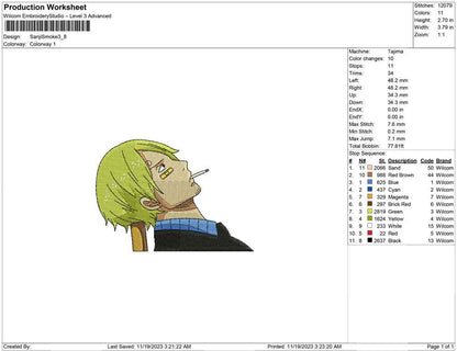 Sanji Smoke