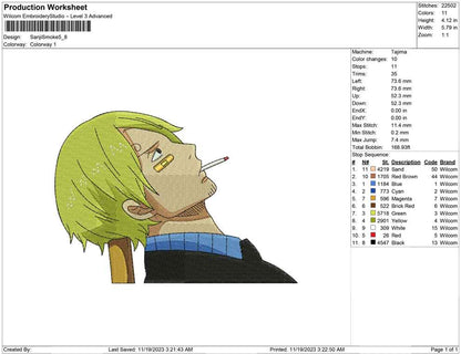 Sanji Smoke