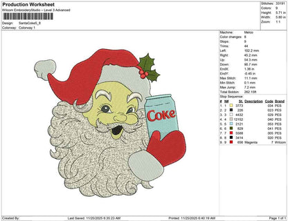 Santa Coke