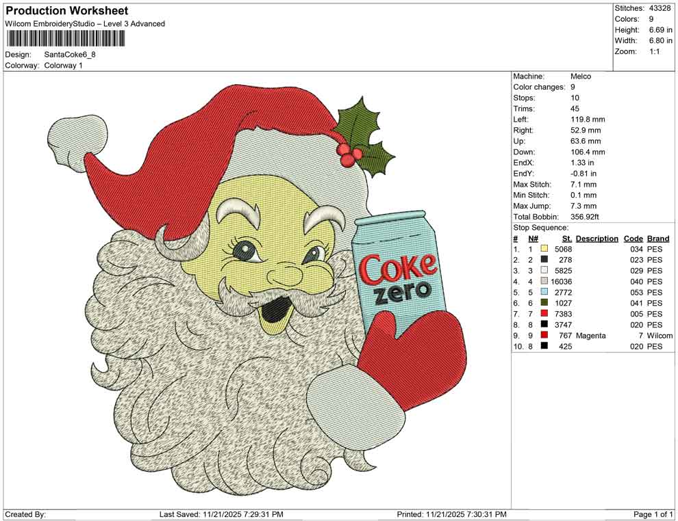 Santa Coke