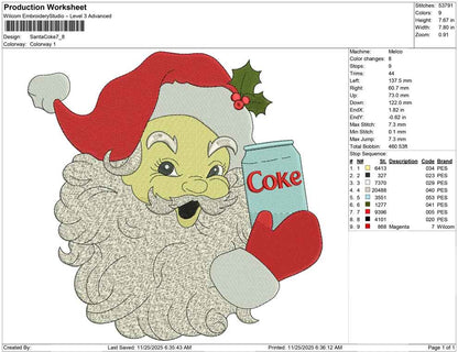 Santa Coke