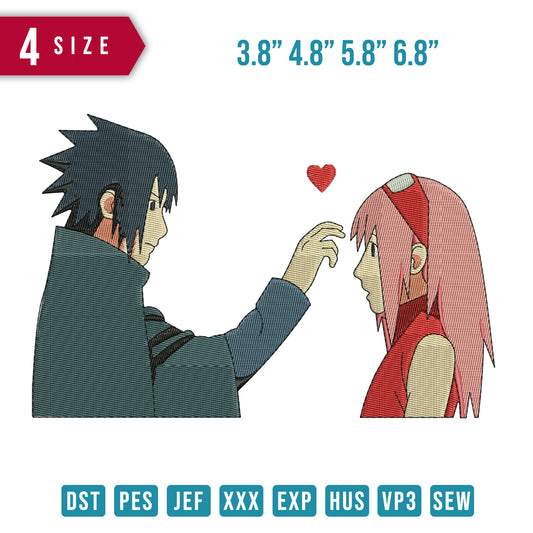Sasuke and Sakura in love