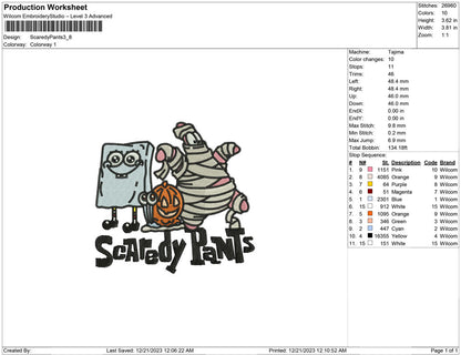 Scaredy Pants