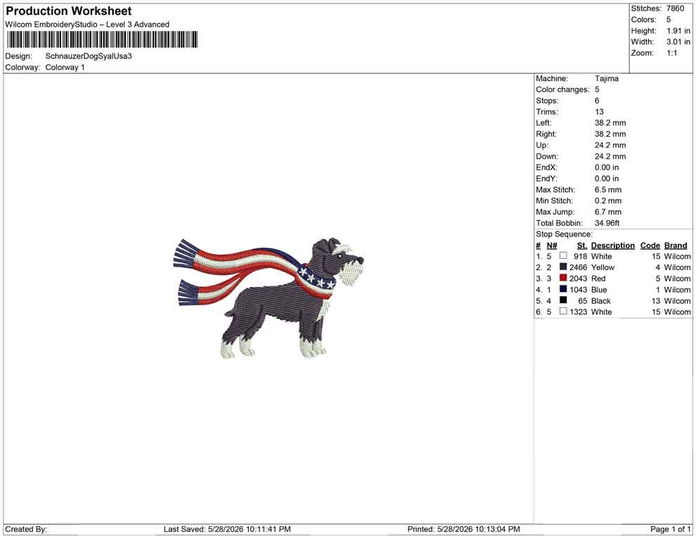 Schnauzer Dog Syal Usa
