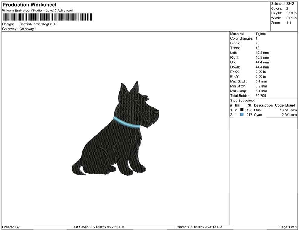 Scottish Terrier Dog B