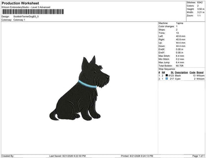 Scottish Terrier Dog B