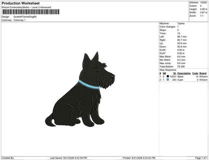 Scottish Terrier Dog B