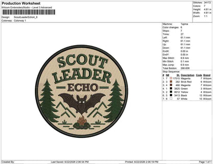 Scout Leader Echo