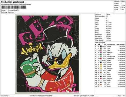 Scrooge Duck