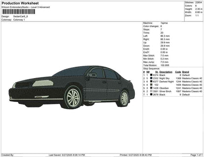 Sedan Car