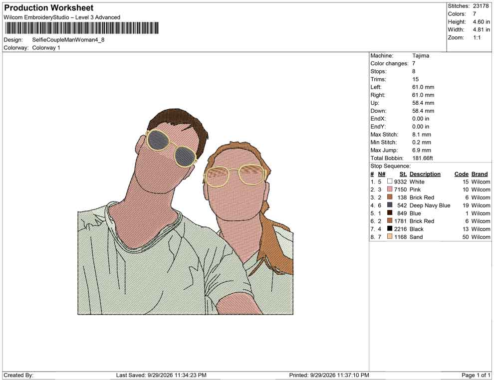 Selfie Couple Man Woman