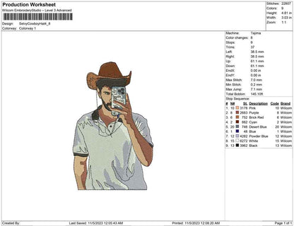 Selfie Cowboy Hat
