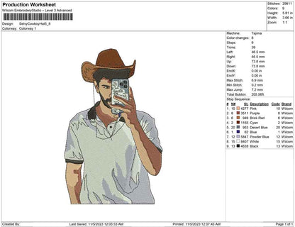 Selfie Cowboy Hat