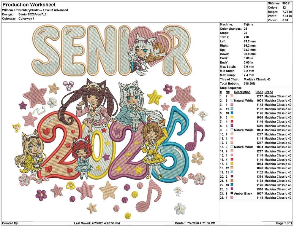 Senior 2026 Anya