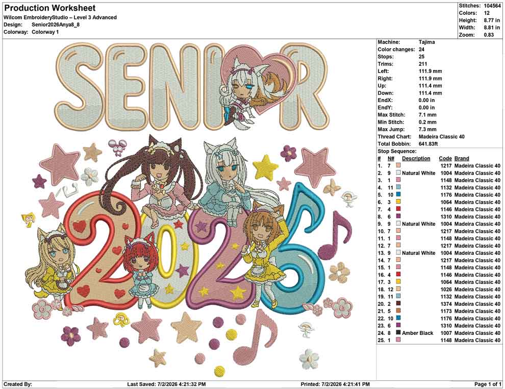 Senior 2026 Anya