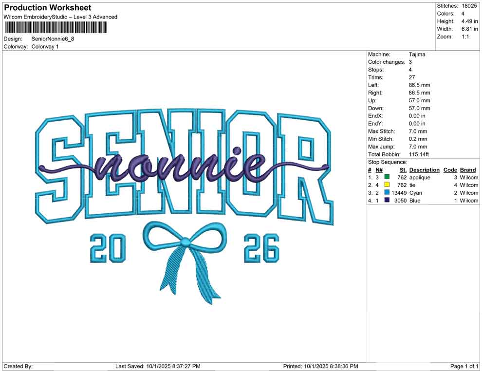 Senior Nonnie