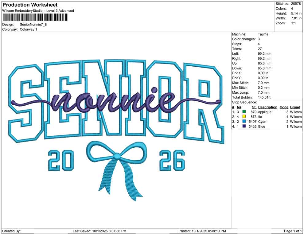 Senior Nonnie