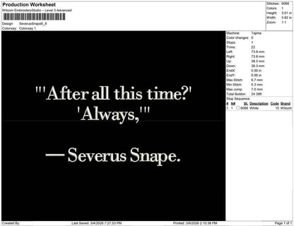 Severus Snape