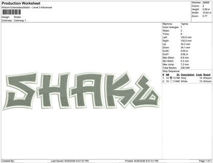 Shake
