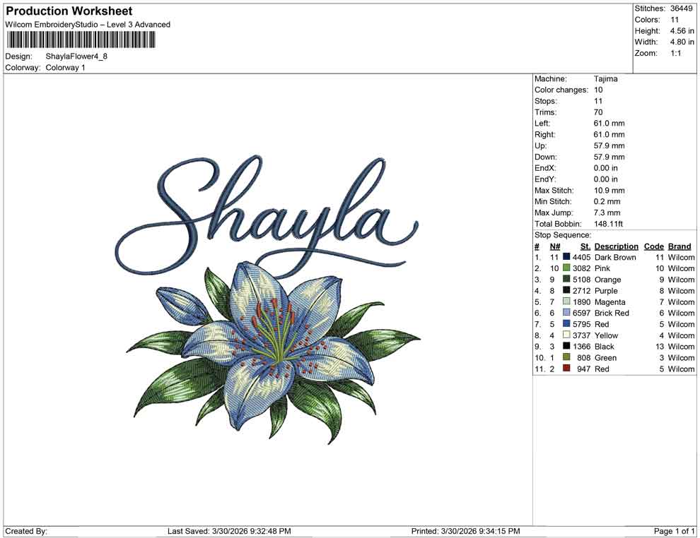 Shayla Flower