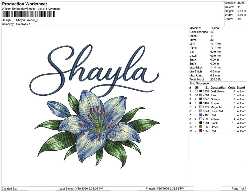 Shayla Flower