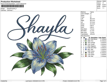 Shayla Flower