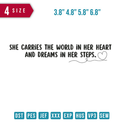 She Carries
