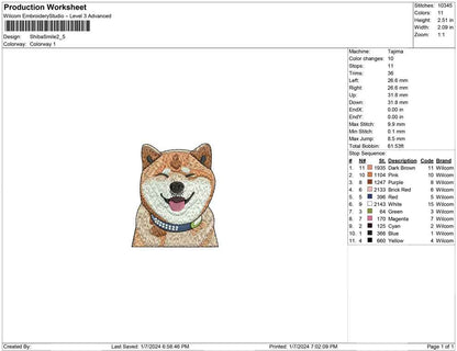 Shiba  inu Smile