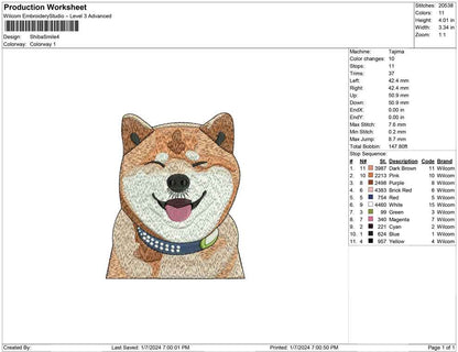 Shiba  inu Smile