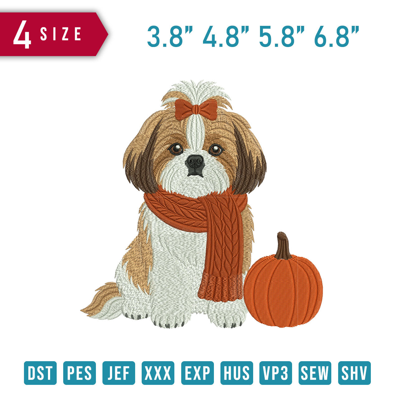 Shih Tzu Dog Halloween B