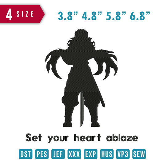 Silhouette Kyojuro