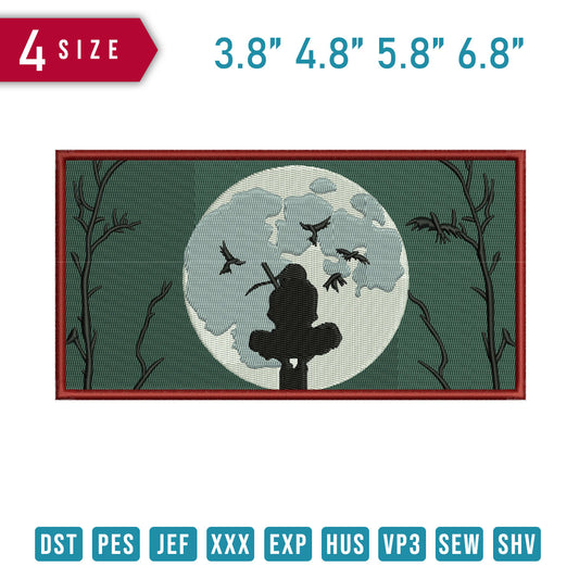 Silhouette Uchiha Bird