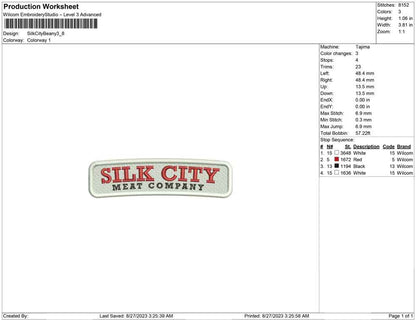 Silk city beany