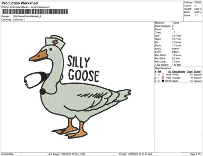 Silly Goose Doctor Nurse