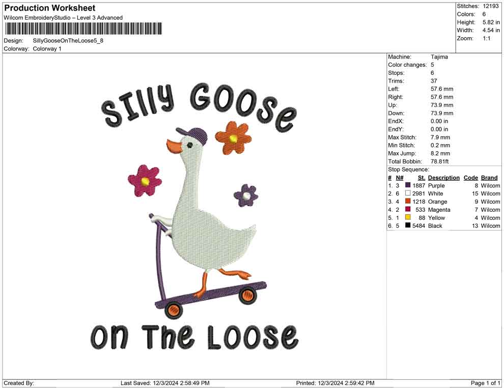 Silly Goose On The Loose