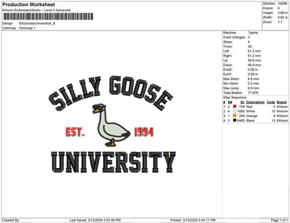 Silly Goose University