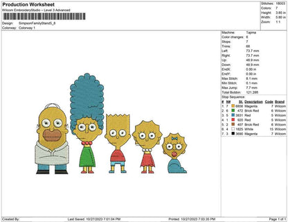 Simpson Family Stand