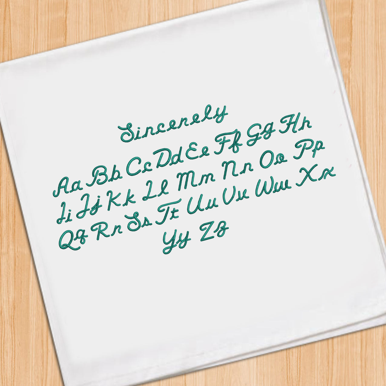 Sincerely 3D Puff