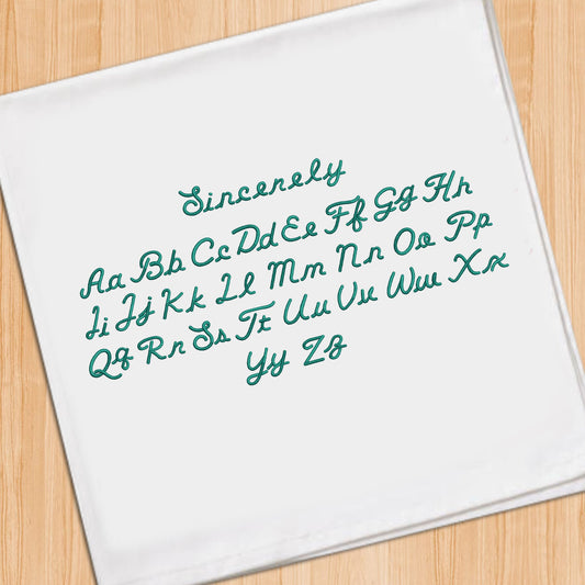 Sincerely 3D Puff