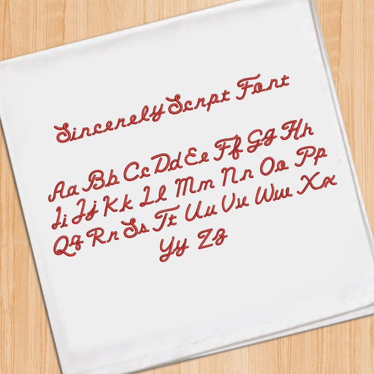 Sincerely Scrpt Font