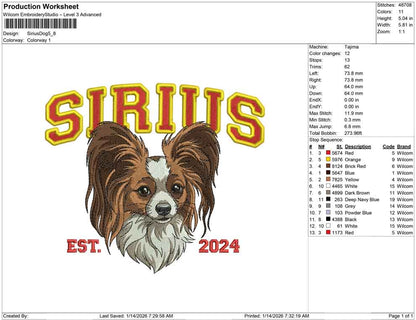 Sirius Dog