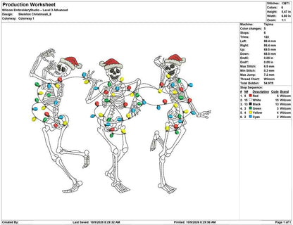 Skeleton Christmas